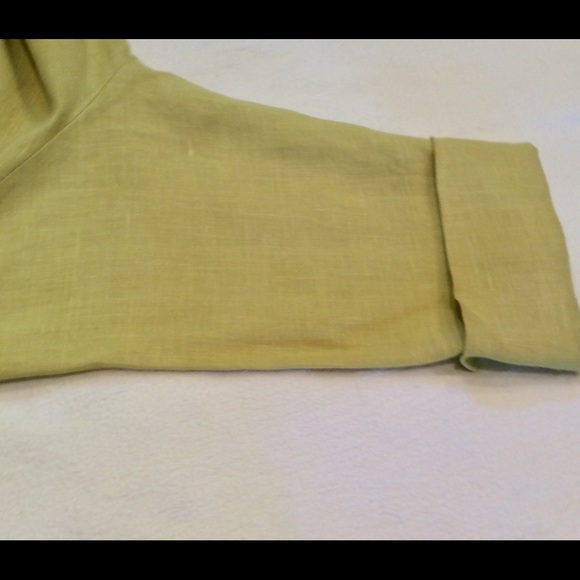 Ladies linen jacket, with free silk scarf. - Picture 5 of 7